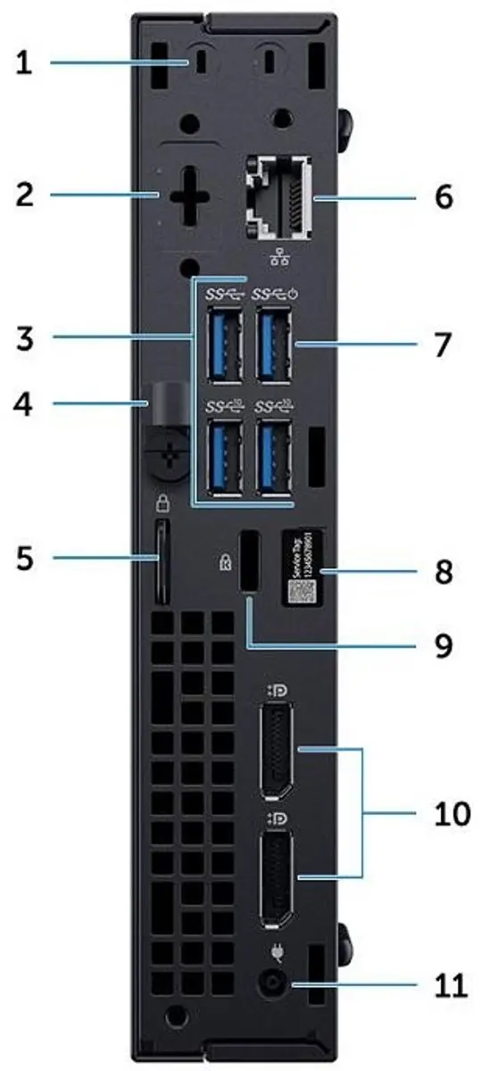 Dell OptiPlex 7070 Desktop PC - i5-9500/i5-8500 8GB 256GB SSD