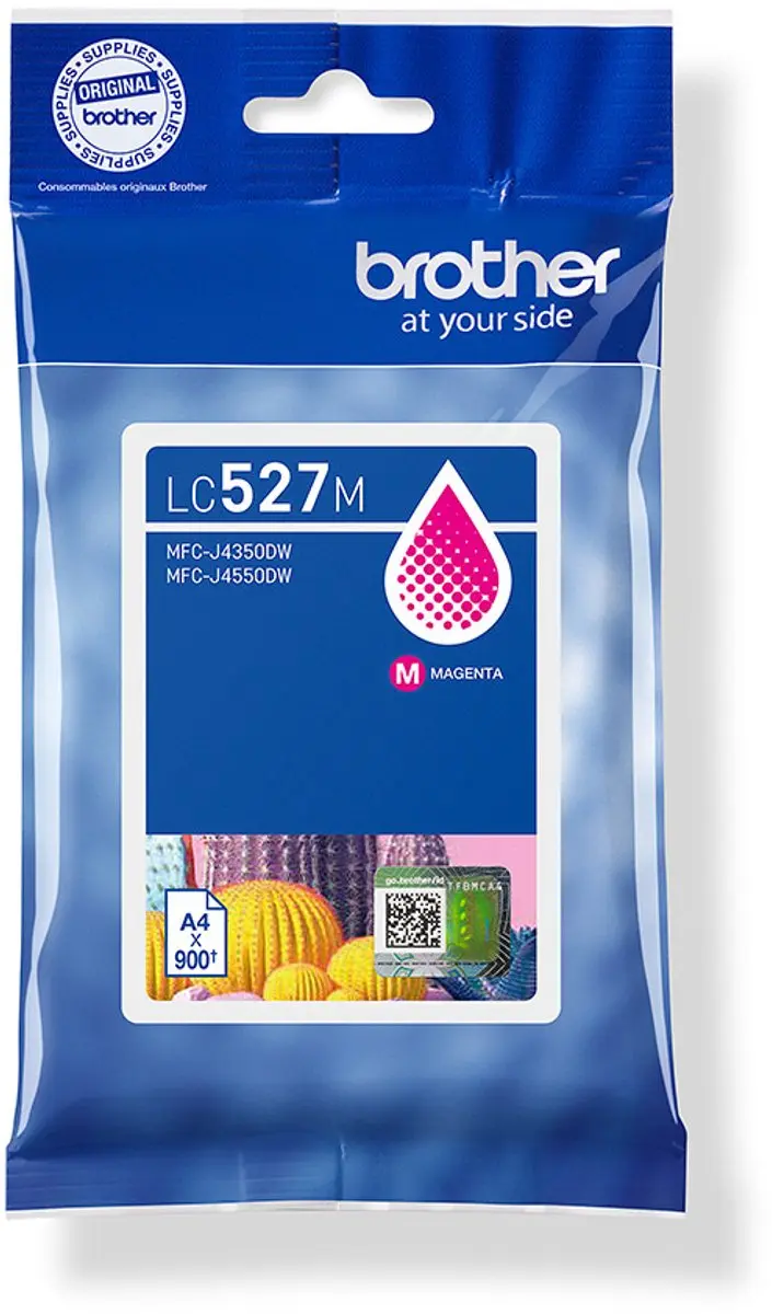 Brother LC527M Inktcartridge Magenta - 900 pagina's