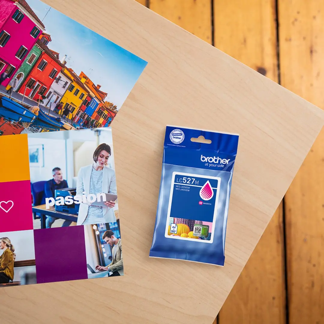 Brother LC527M Inktcartridge Magenta - 900 pagina's