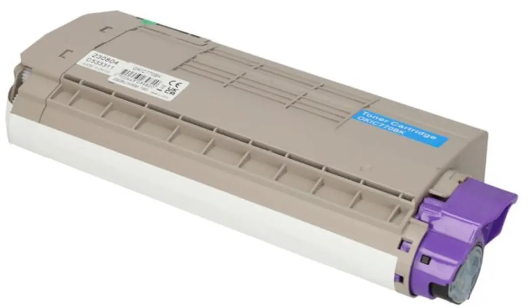 PrintAbout Toner 45396304 Zwart - 9.000 pagina's