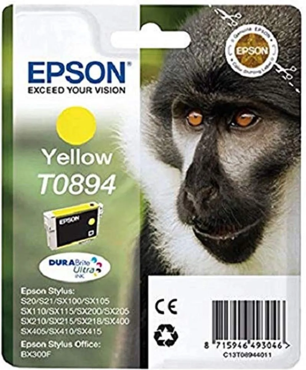 Epson T0894 Originele Inktcartridge Geel
