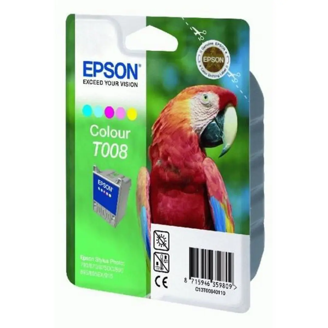 Epson T008 Inktcartridge Kleur C13TO0840110 - 220 pagina's