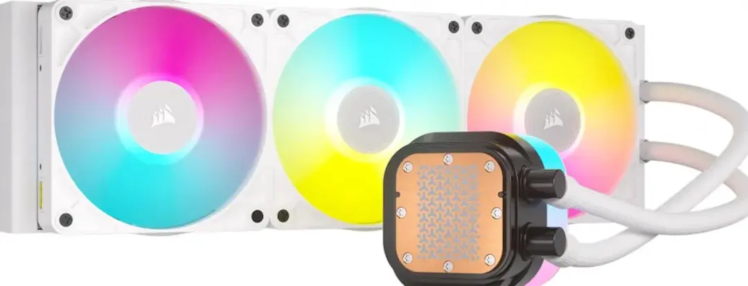 Corsair iCUE LINK TITAN 360 RX RGB - 3x120mm - Wit - afbeelding 6 van 6