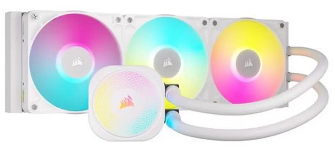 Corsair iCUE LINK TITAN 360 RX RGB - 3x120mm - Wit