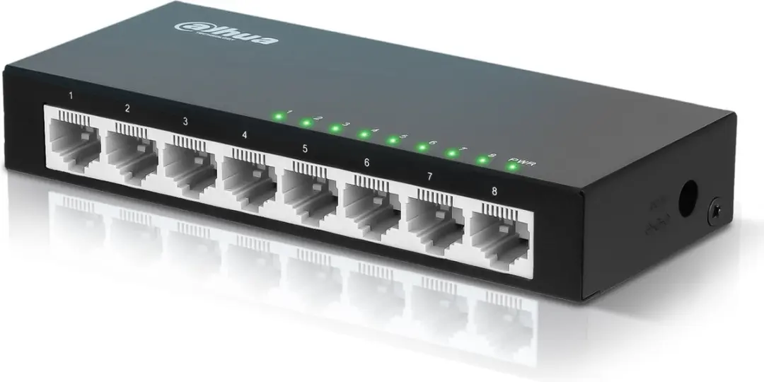 Dahua PFS3008-8ET Ethernet Switch 8 Poorten