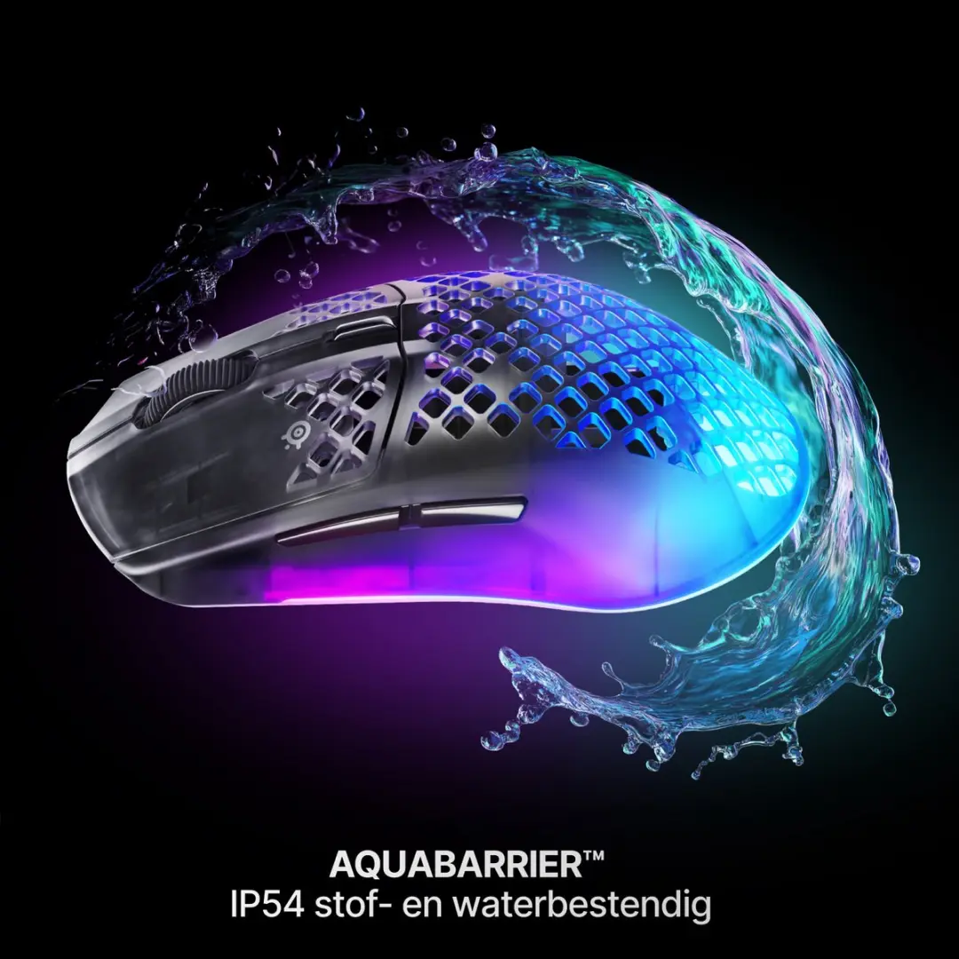 SteelSeries Aerox 3 Wireless Gen 2 62717 Gamingmuis - Shadow