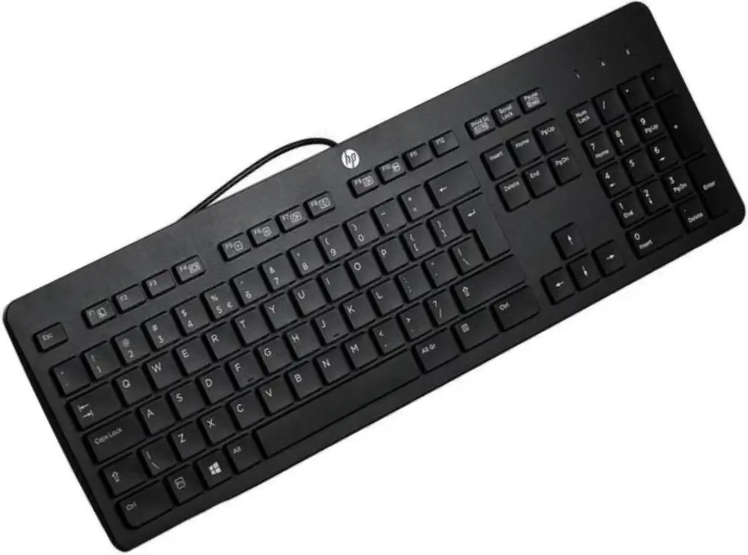 HP USB Business Slim Keyboard N3R87AA#ABB - Zwart