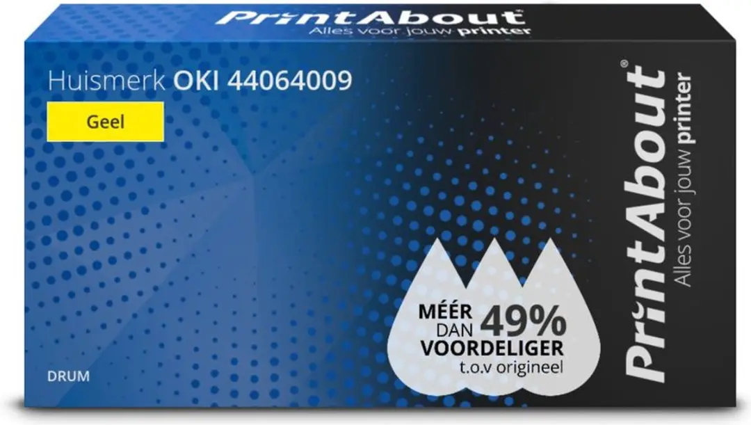 PrintAbout OKI 44064009 Drum - Geel