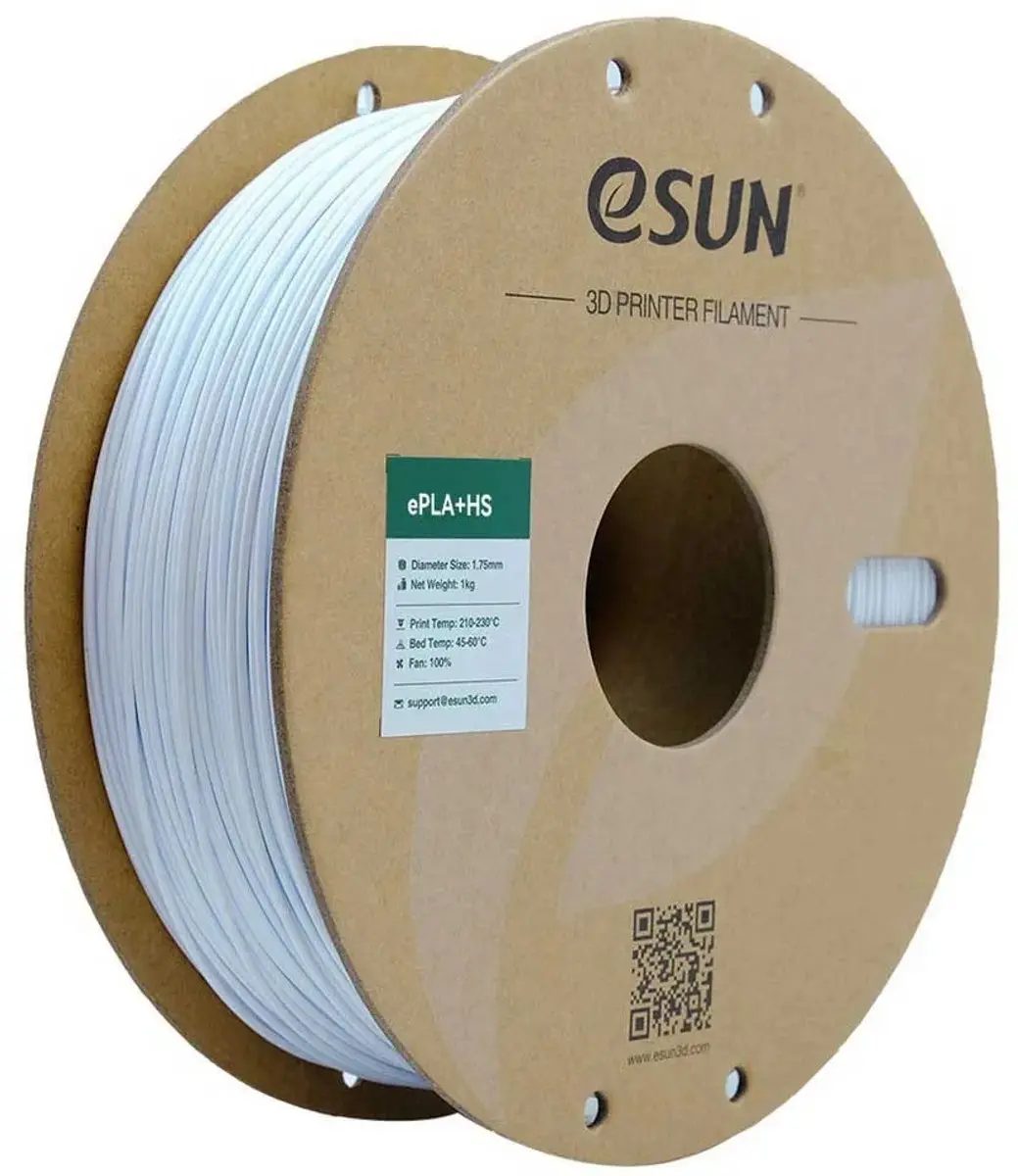 ESUN PLA+HS Cold White 1.75mm - 1kg