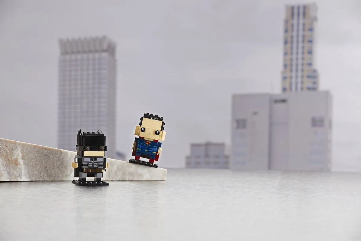 LEGO BrickHeadz Tactische Batman & Superman 41610 - 209 Stukken - afbeelding 3 van 6