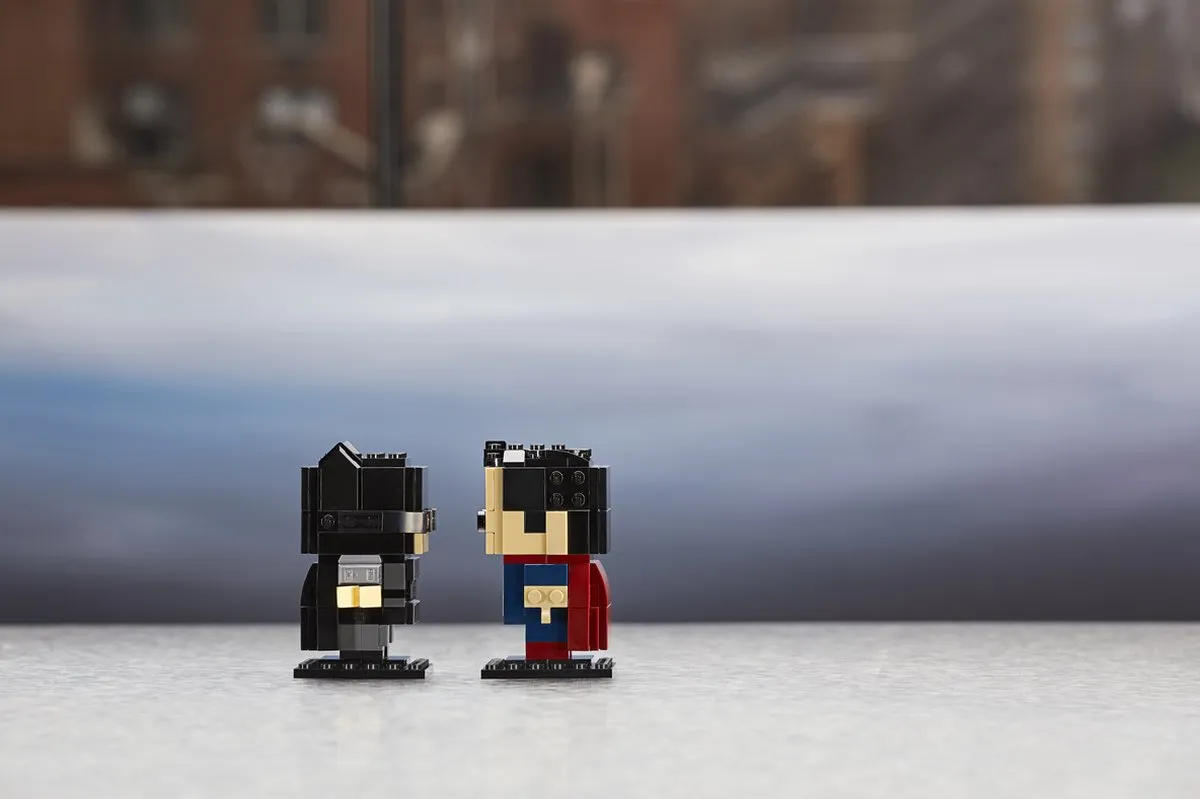 LEGO BrickHeadz Tactische Batman & Superman 41610 - 209 Stukken - afbeelding 4 van 6