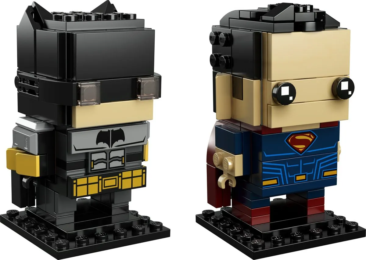 LEGO BrickHeadz Tactische Batman & Superman 41610 - 209 Stukken - afbeelding 2 van 6