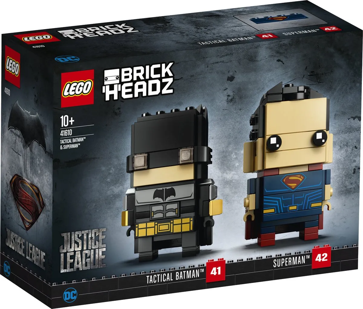 LEGO BrickHeadz Tactische Batman & Superman 41610