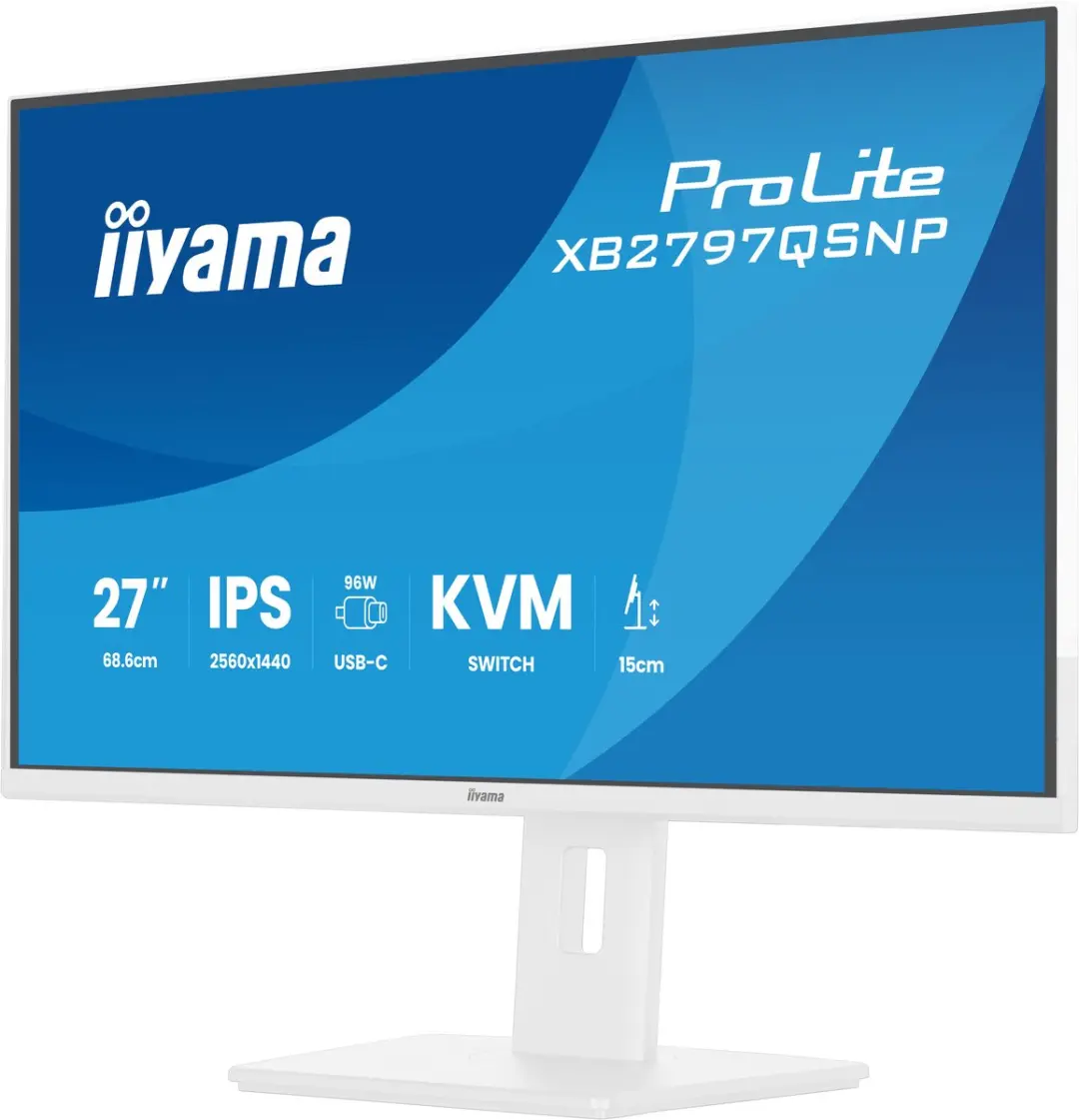 iiyama ProLite XB2797QSNP-W1 Monitor 27" QHD IPS - Wit