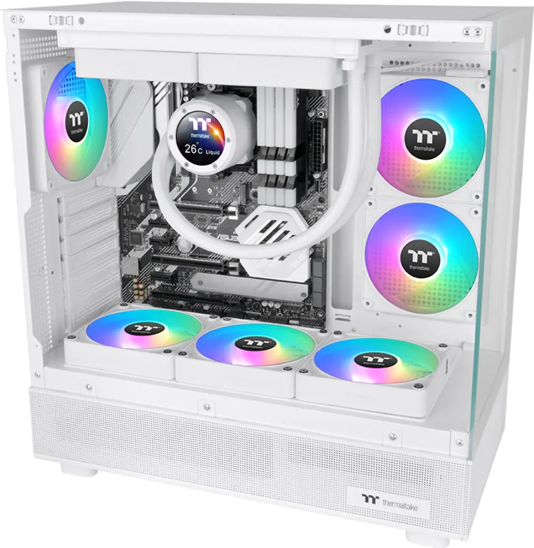 Thermaltake CT140 EX ARGB Ventilator Koeler 3x140mm Wit