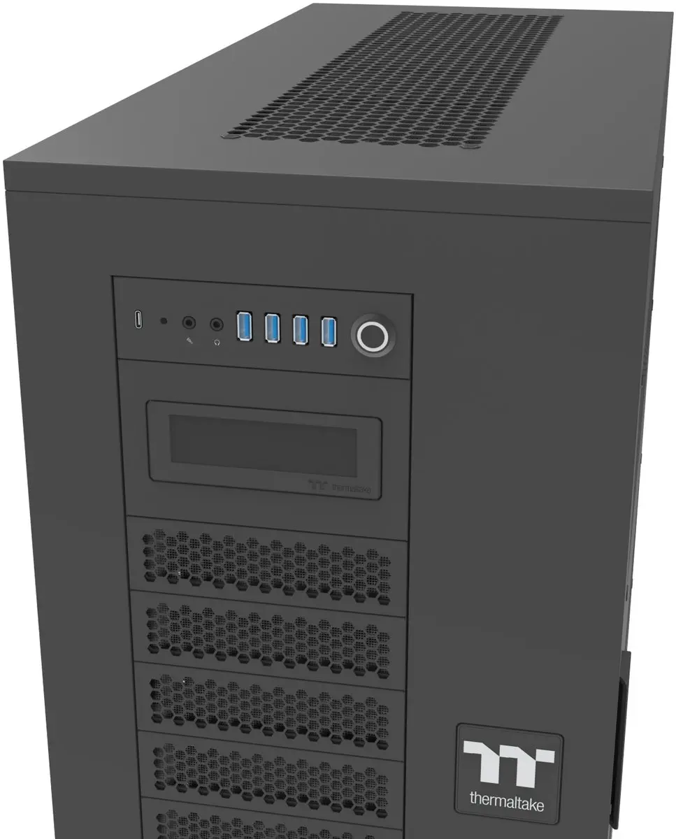 Thermaltake AX700 Super Tower Behuizing - Zwart