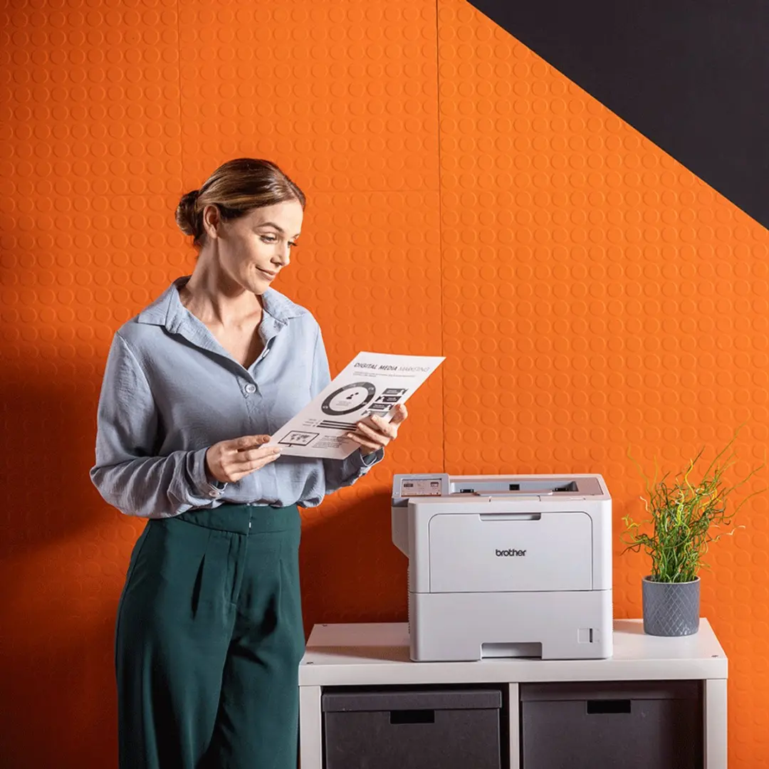 Brother HL-L6415DN Laserprinter - 1200x1200 DPI - Zwart-wit