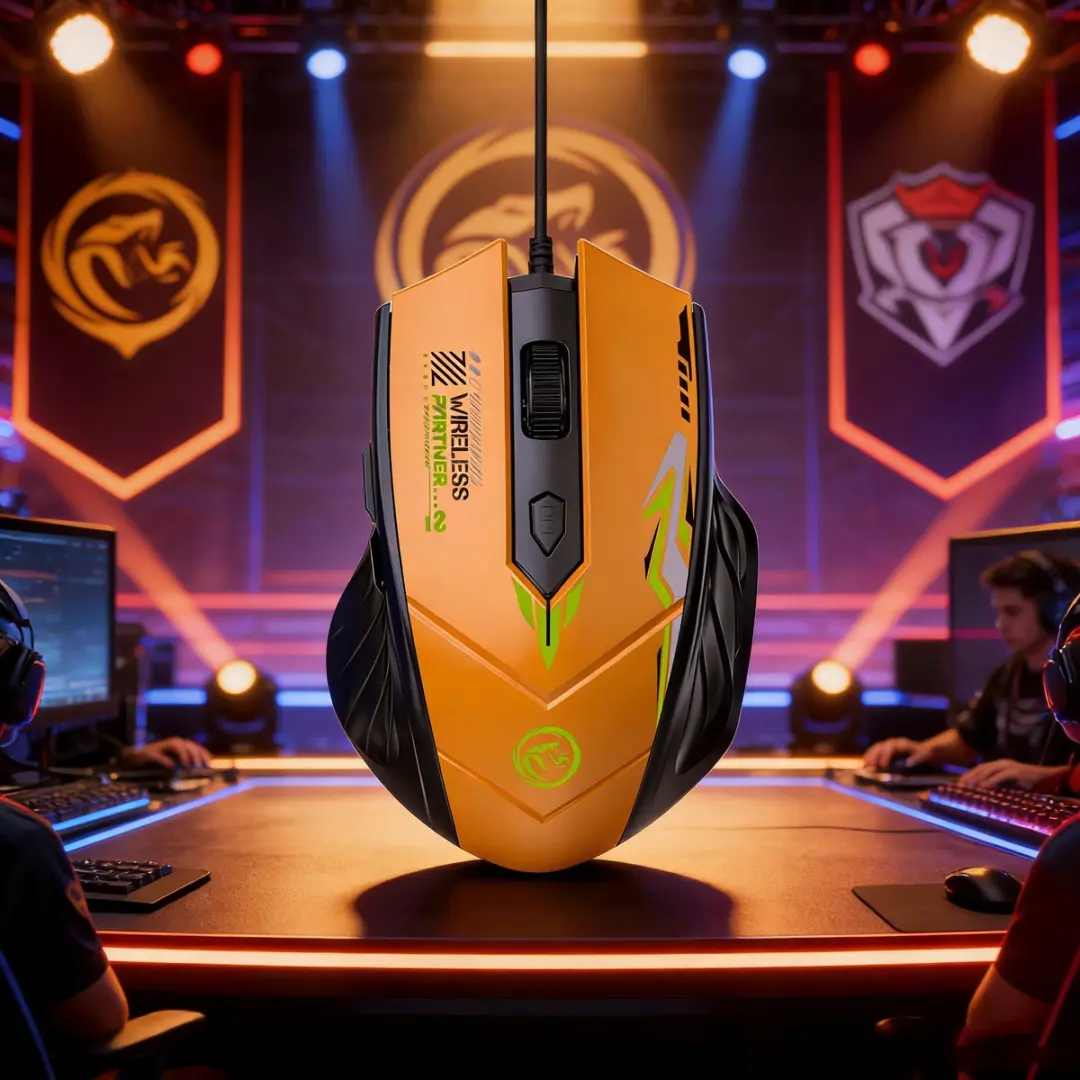 ECTEATOY Gaming Muis Tri-Mode Roze - 3 DPI