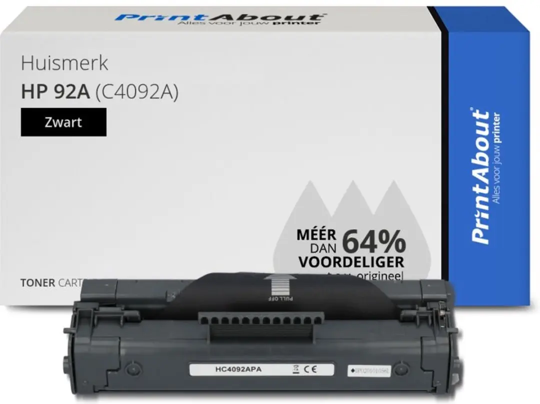 PrintAbout HP 92A Toner Zwart