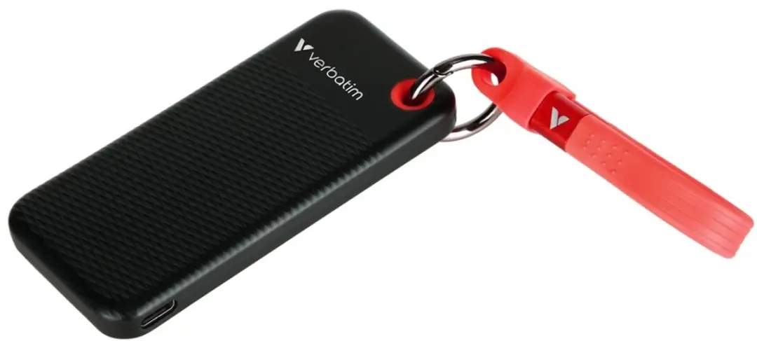 Verbatim Pocket SSD 32196 2TB - USB-C 3.2 Gen 2 - Zwart/Rood - afbeelding 6 van 6