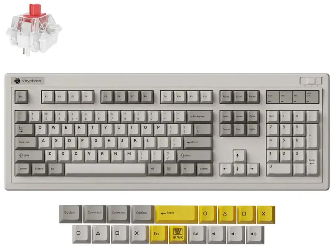 Keychron R6 Retro Draadloos Toetsenbord