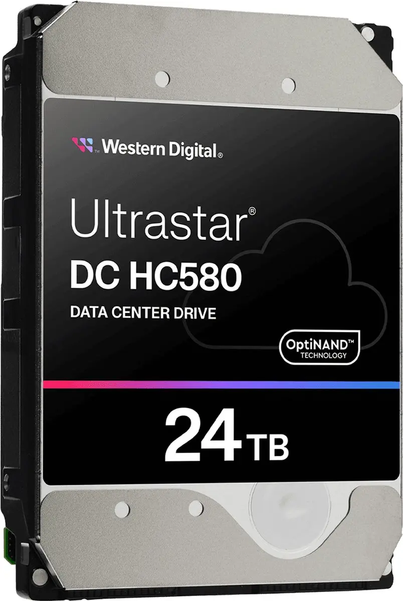 Western Digital Ultrastar DC HC580 24TB 7200RPM 3.5" SATA