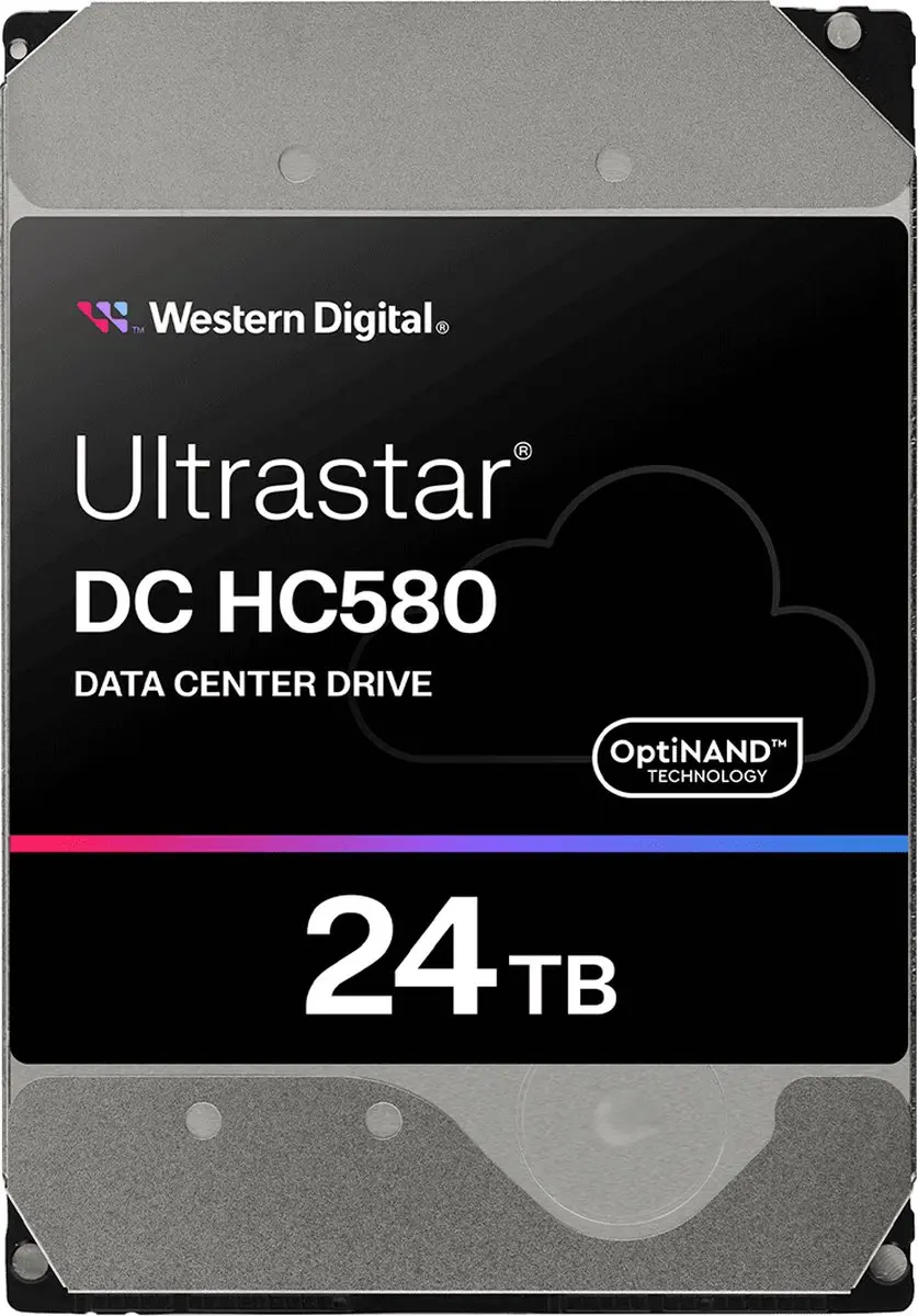 Western Digital Ultrastar DC HC580 24TB 7200RPM 3.5" SATA