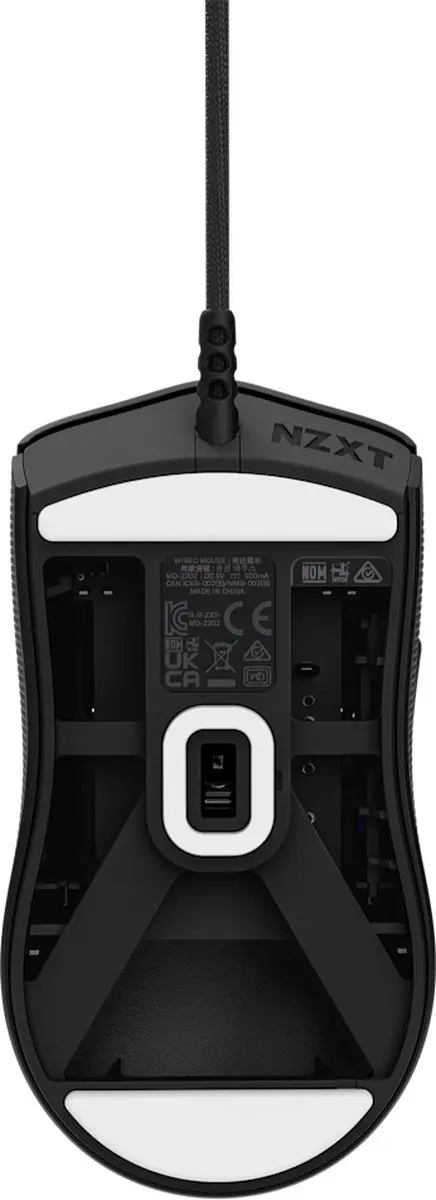 NZXT Lift 2 Symm MS-001NB-03 Gaming Muis - 5 Knoppen 26000 DPI - Zwart