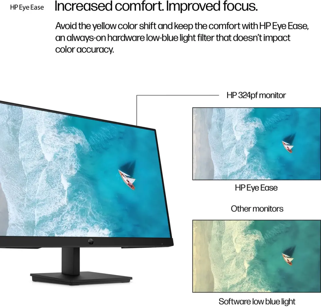 HP Series 3 Pro 23.8 Monitor 324PF - Zwart