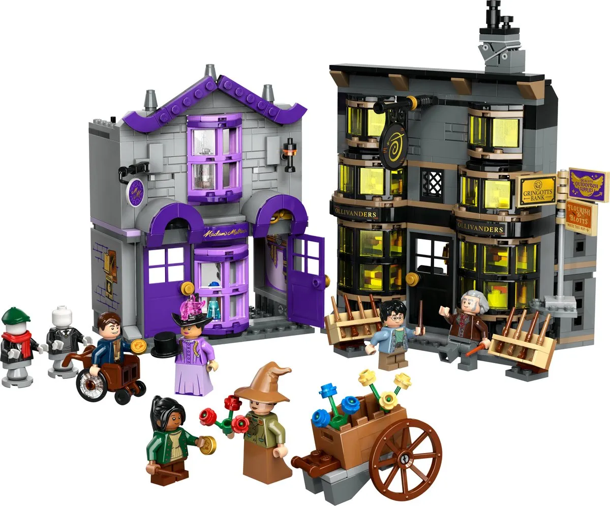 LEGO Harry Potter Olivanders & Madame Mallekins Gewaden 76439