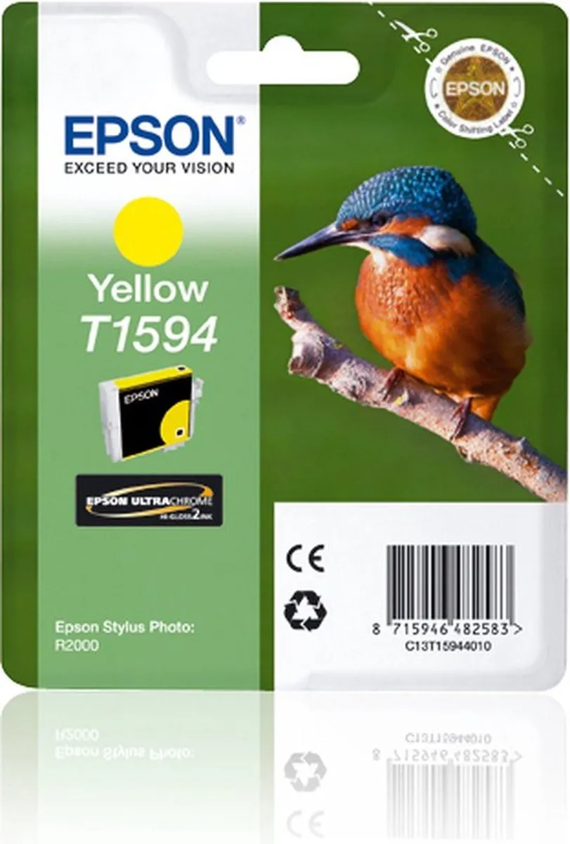 Epson T1594 Inktcartridge Geel - 17ml