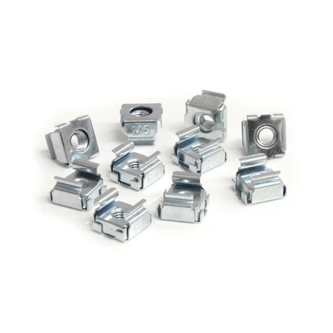 Startech CABSCREWM5 Montageschroeven & Moeren - 50 Stuks - Zilver