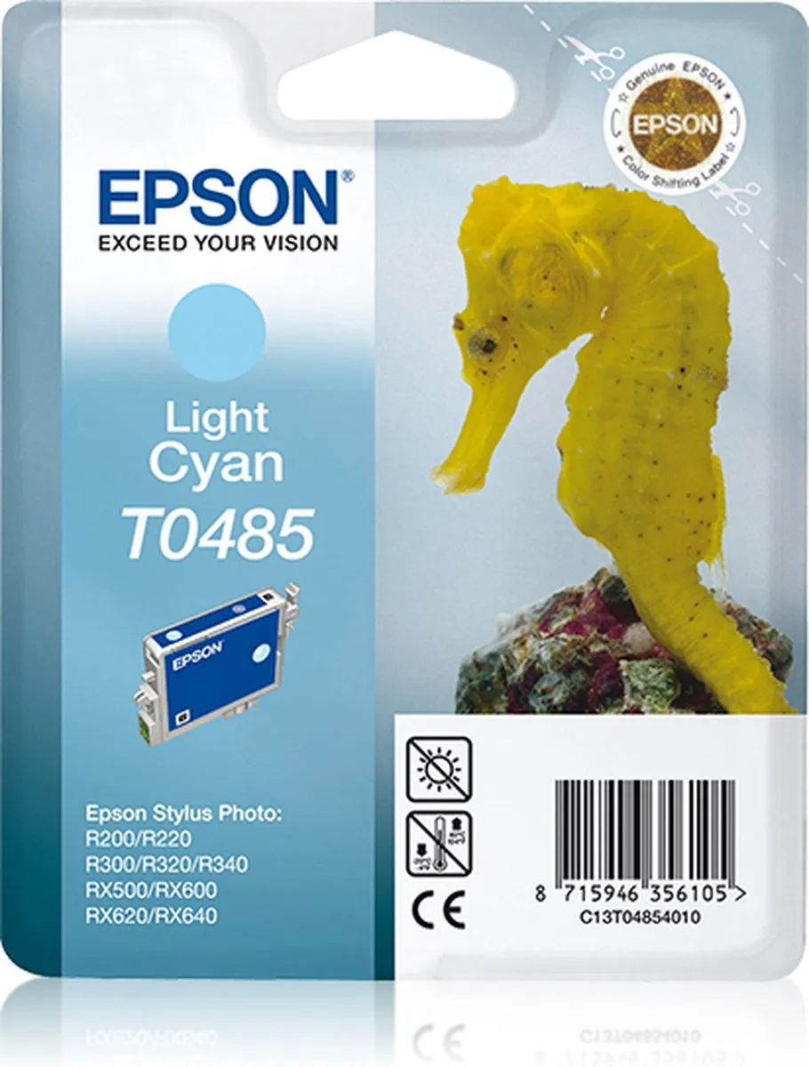 Epson T0485 Inktcartridge Licht Cyaan - 13ml