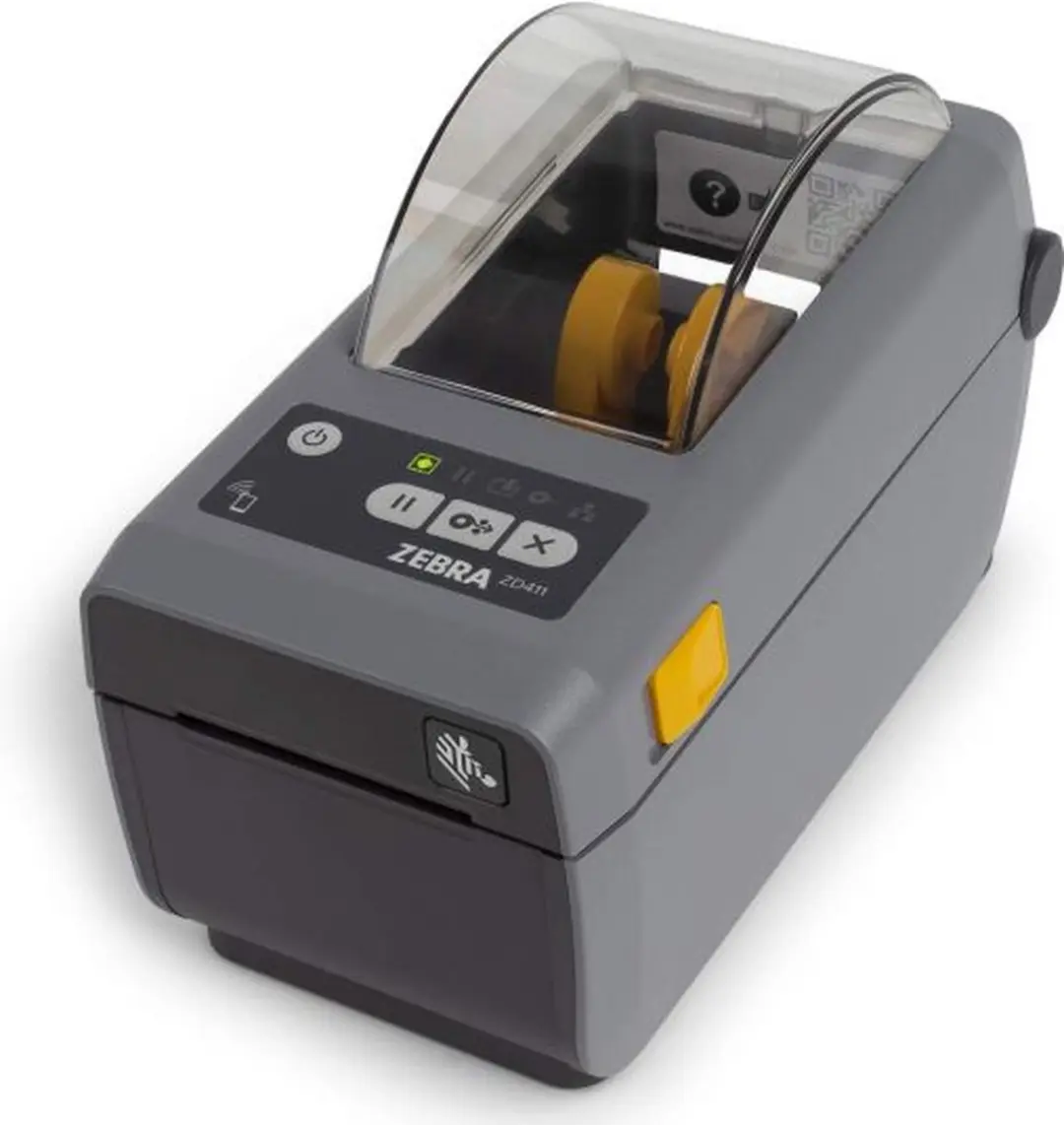 Zebra ZD411d Etikettendrukker - 58mm - 203dpi - Zwart