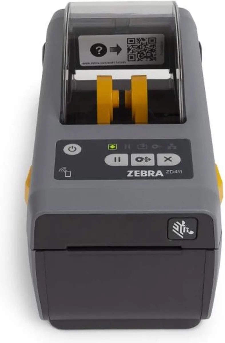 Zebra ZD411d Etikettendrukker - 58mm - 203dpi - Zwart
