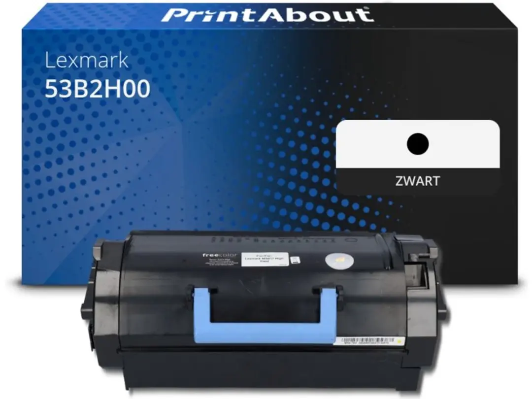 PrintAbout Lexmark 53B2H00 Toner Zwart - 27.500 Stuks