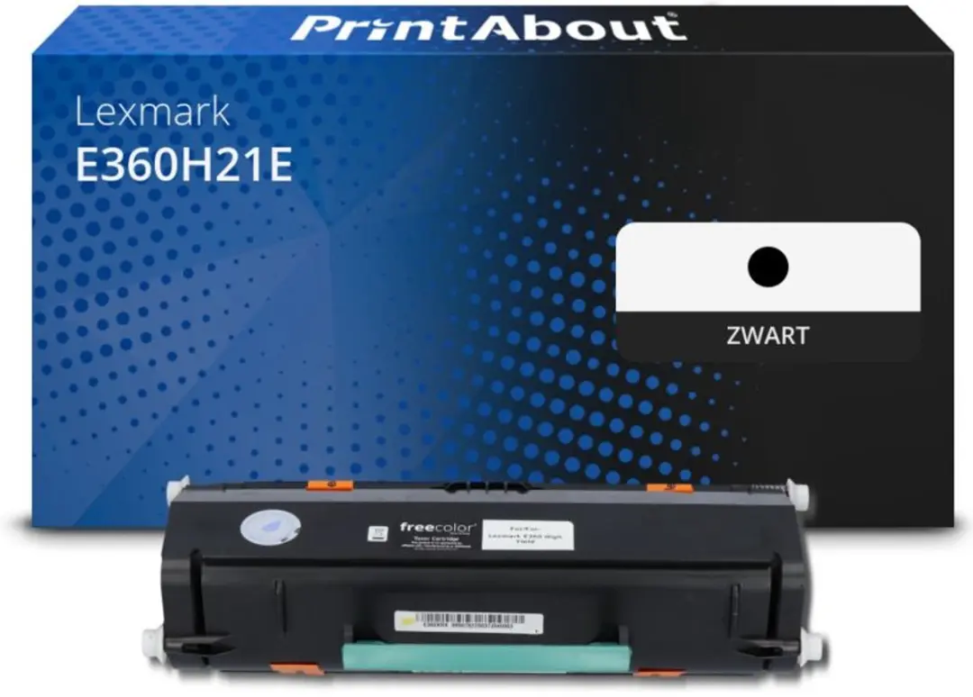 PrintAbout Lexmark E360H21E Toner Zwart