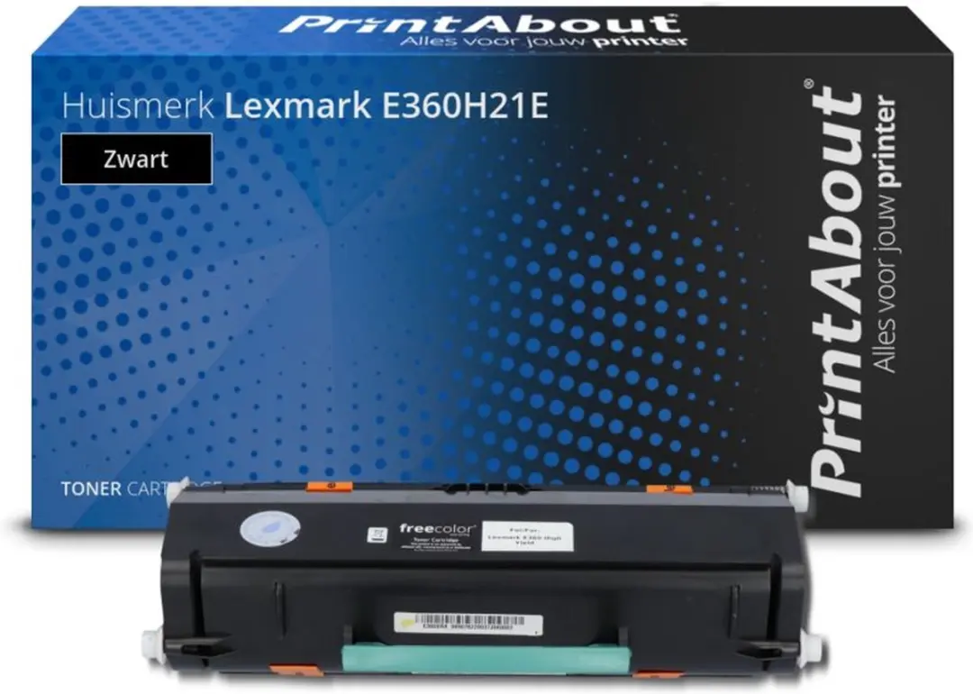 PrintAbout Lexmark E360H21E Toner Zwart - 9.000 Stuks