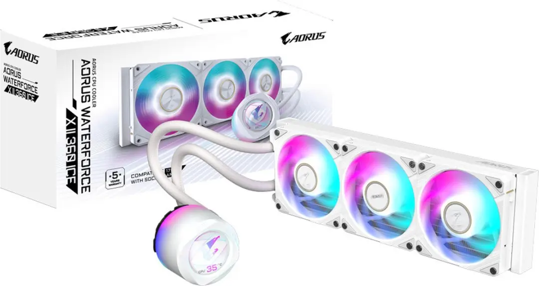 Gigabyte AORUS WATERFORCE X II 360 ICE Koeler