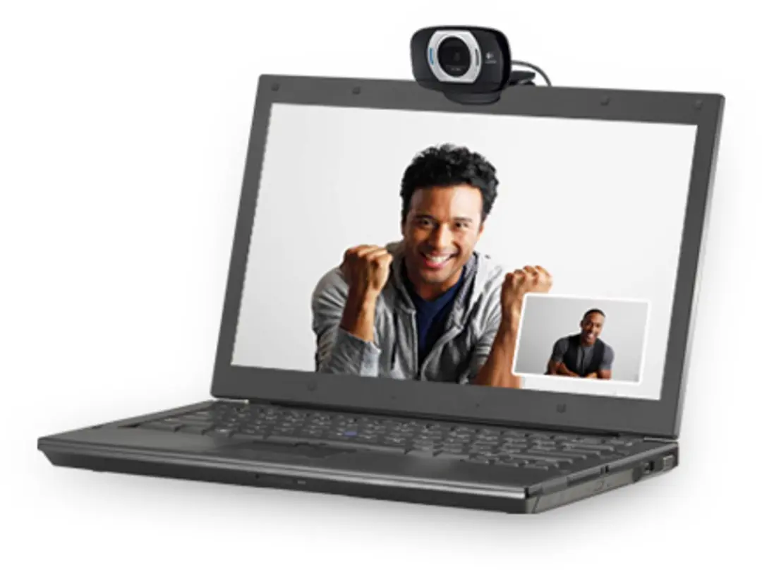 Logitech C615 HD Webcam - Zwart
