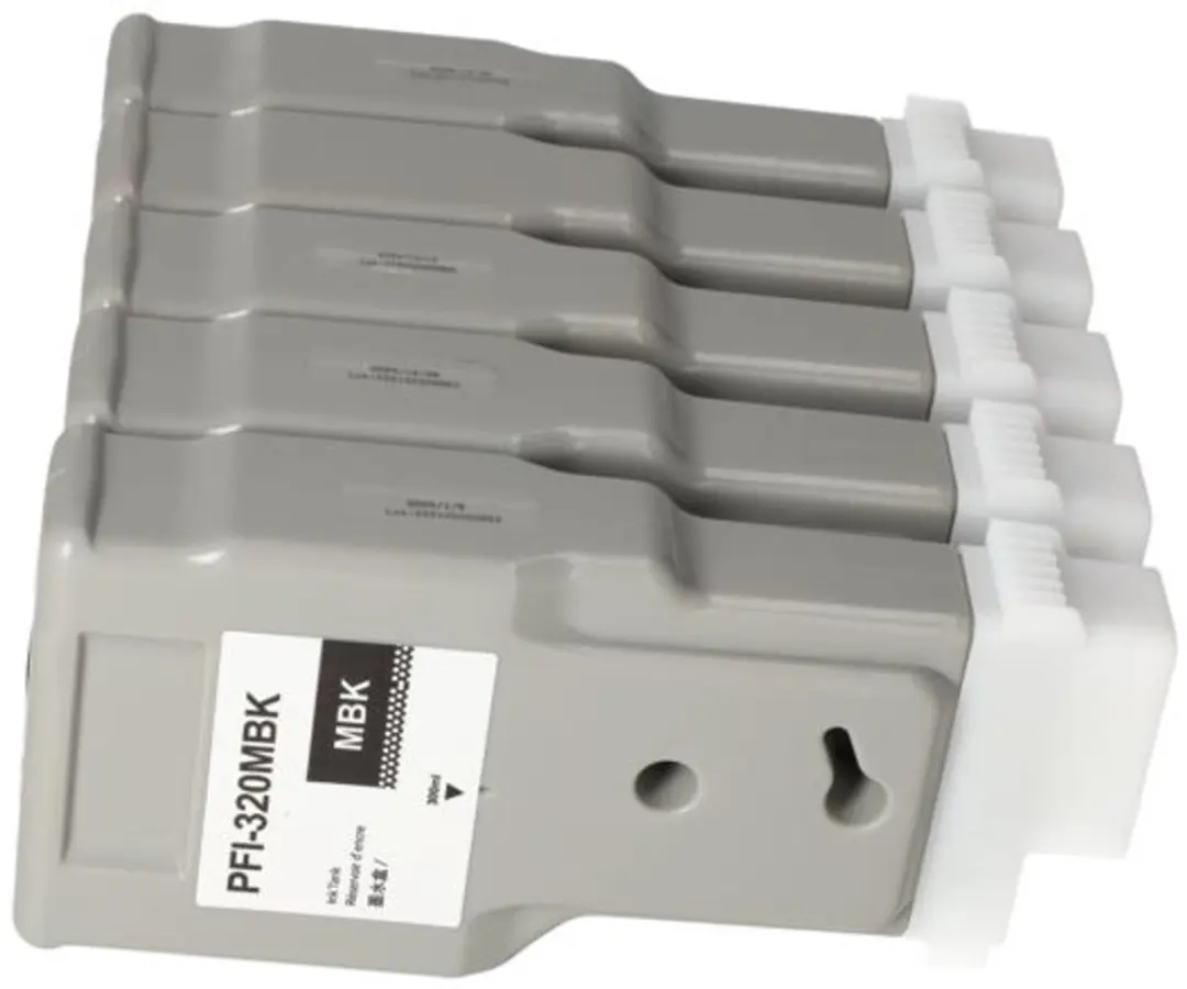 PrintAbout Canon PFI-120MBK/BK/C/M/Y Inktcartridge 4-kleuren - 5 Stuks