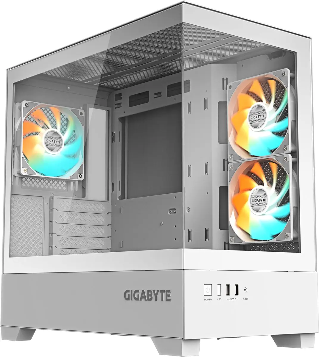 Gigabyte C201 Panoramic Ice Midi Tower