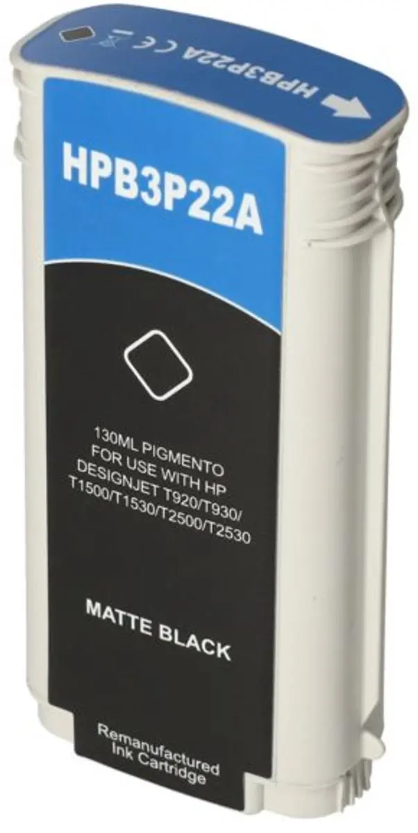 PrintAbout HP B3P23A Inktcartridge Foto-zwart XL - 130ml