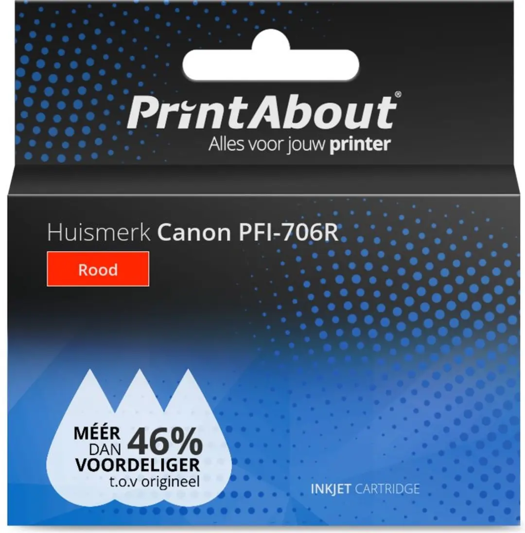 PrintAbout PFI-706R Inktcartridge