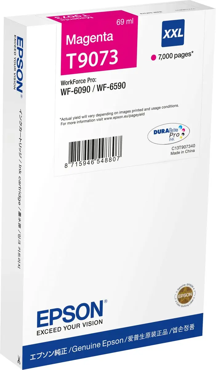Epson T9073XXL Magenta Inktcartridge