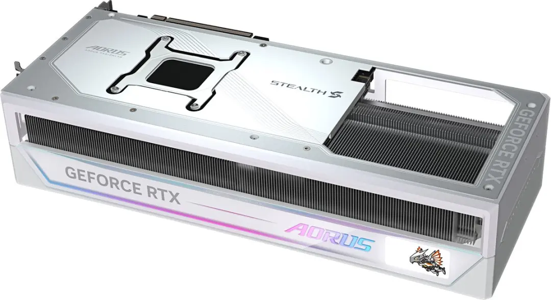 Gigabyte AORUS RTX 5090 STEALTH ICE GV-N5090AORUSST ICE-32GD - Wit