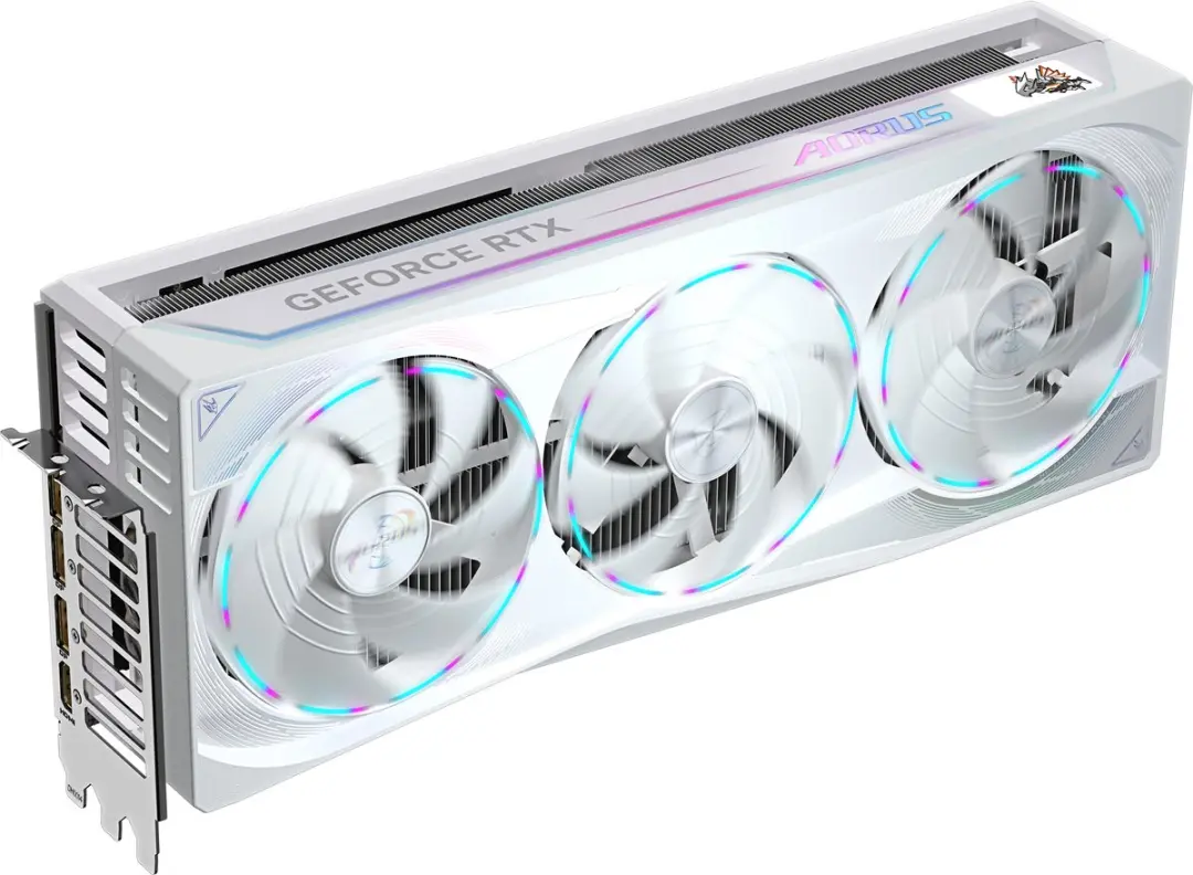 Gigabyte AORUS RTX 5090 STEALTH ICE GV-N5090AORUSST ICE-32GD - Wit