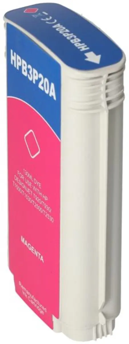 PrintAbout HP B3P20A Inktcartridge Magenta - 130ml