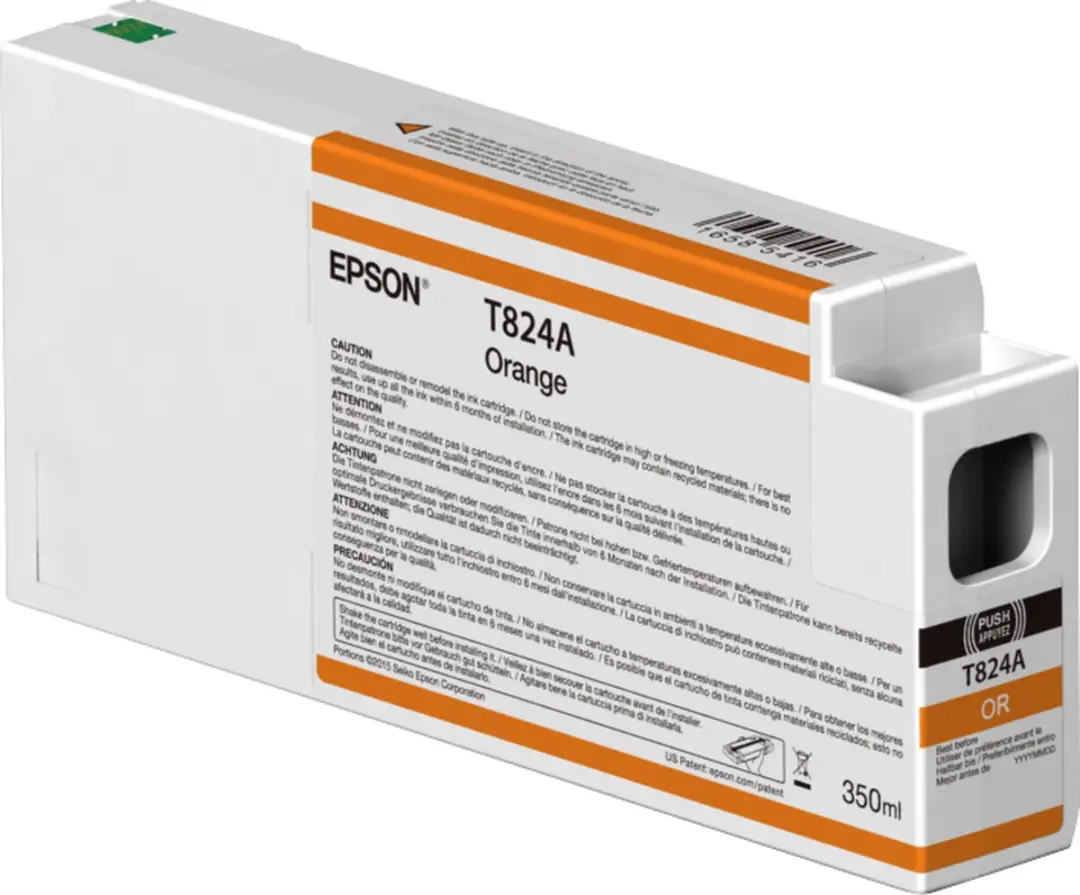 Epson C13T824A00 Oranje Inktcartridge