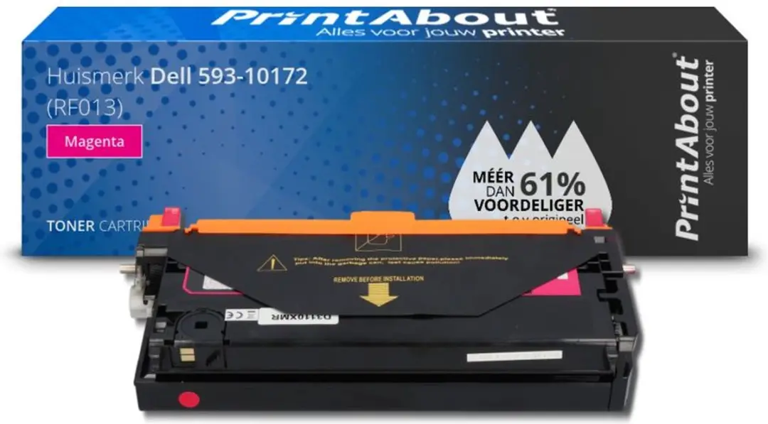 PrintAbout Dell RF013 Toner Magenta 9.000